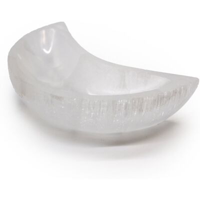 ANCIENT WISDOM Miska Selenitowa Księżyc - 15 cm ANCIENT WISDOM Miska Selenitowa Księżyc - 15 cm