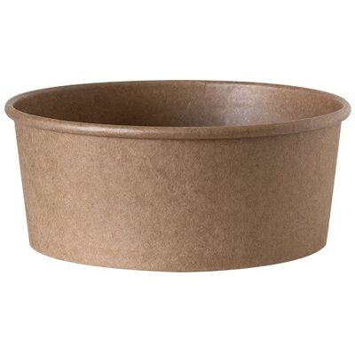ABC Miski papierowe kraft brązowe eko 1100 ml 50szt ABC Miski papierowe kraft brązowe eko 1100 ml 50szt