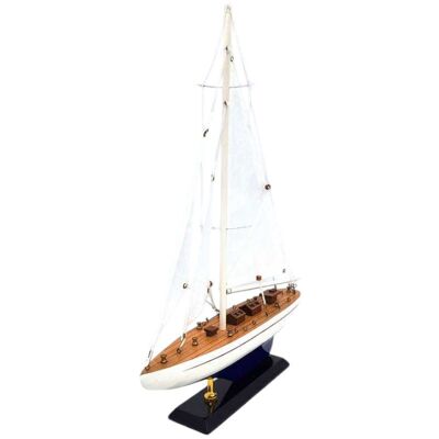 GiftDeco Model jachtu - Wysokość 38 cm GiftDeco Model jachtu - Wysokość 38 cm