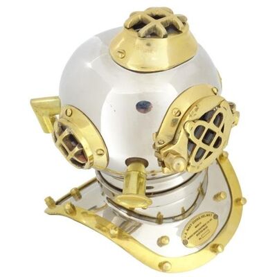 GiftDeco Mosiężny Hełm Nurka Diver - Dh93 - Wys. 20cm GiftDeco Mosiężny Hełm Nurka Diver - Dh93 - Wys. 20cm