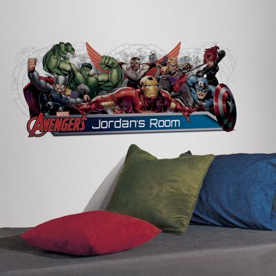 RoomMates Naklejka Dekoracyjna Avengers Rmk2240gm RoomMates Naklejka Dekoracyjna Avengers Rmk2240gm
