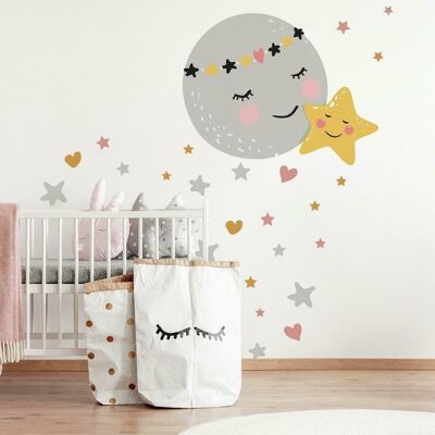 York Wallcoverings Naklejka Dekoracyjna Gwiazdy Księżyc Rmk4662tbm York Wallcoverings Naklejka Dekoracyjna Gwiazdy Księżyc Rmk4662tbm