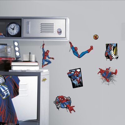 RoomMates Naklejka Dekoracyjna Spider-Man Rmk4453scs RoomMates Naklejka Dekoracyjna Spider-Man Rmk4453scs