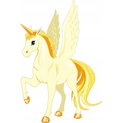 Naklejkolandia Naklejka na ścianę konik Kucyk Pony Jednorożec 17, 180x120 cm Naklejkolandia Naklejka na ścianę konik Kucyk Pony Jednorożec 17, 180x120 cm