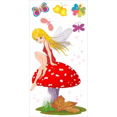 Naklejkolandia Naklejki na ścianę dla dzieci Leśna Wróżka 46, 100x50 cm Naklejkolandia Naklejki na ścianę dla dzieci Leśna Wróżka 46, 100x50 cm