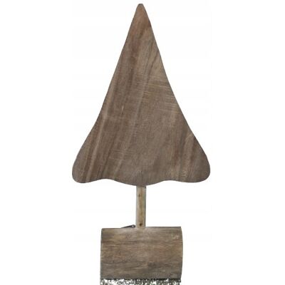 Inny producent Naturalna choinka z drewna mango figura Boho H68 Święta DEcodomi Inny producent Naturalna choinka z drewna mango figura Boho H68 Święta DEcodomi