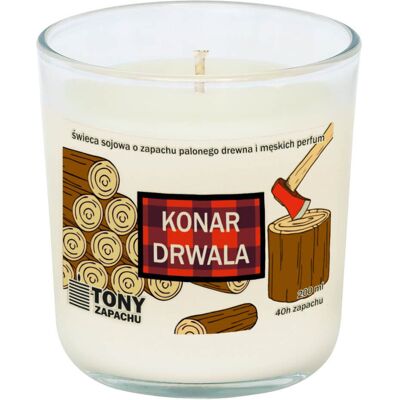 Cup&You Naturalna świeca sojowa zapachowa 'KONAR DRWALA' - prawdziwa uczta dla zmysłów. Oryginalny prezent, upominek, wprowadzający tajemniczy klimat lasu d.. Cup&You Naturalna świeca sojowa zapachowa 'KONAR DRWALA' - prawdziwa uczta dla zmysłów. Oryginalny prezent, upominek, wprowadzający tajemniczy klimat lasu d..