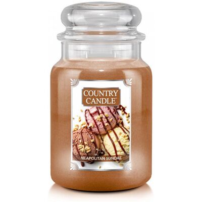 Neapolitan Sundae Country Candle 680 G Neapolitan Sundae Country Candle 680 G