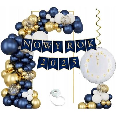 Extra Party NOWY ROK balony zestaw dekoracje na Sylwestra Extra Party NOWY ROK balony zestaw dekoracje na Sylwestra