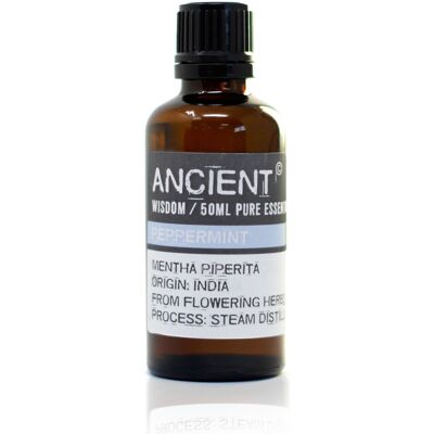 ANCIENT WISDOM Olejek Eteryczny 50 ml - Mięta Pieprzowa ANCIENT WISDOM Olejek Eteryczny 50 ml - Mięta Pieprzowa