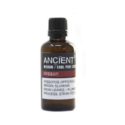 ANCIENT WISDOM Olejek Eteryczny Hyzop - 50 Ml ANCIENT WISDOM Olejek Eteryczny Hyzop - 50 Ml