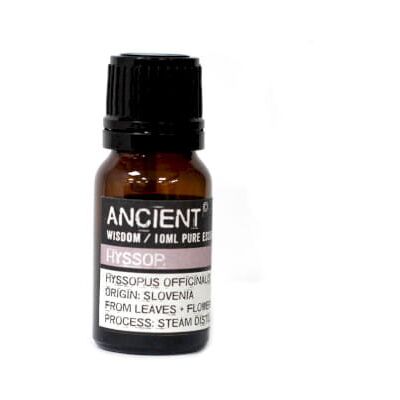 ANCIENT WISDOM Olejek Eteryczny - HYZOP Hyssop 100% - 10 ml ANCIENT WISDOM Olejek Eteryczny - HYZOP Hyssop 100% - 10 ml