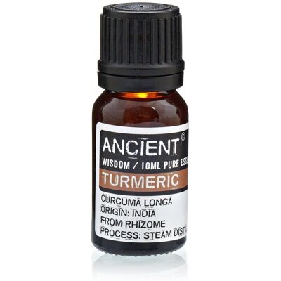 ANCIENT WISDOM Olejek Eteryczny KURKUMA Turmeric 100% - 10ml ANCIENT WISDOM Olejek Eteryczny KURKUMA Turmeric 100% - 10ml