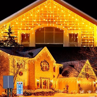 Inny producent OPAHUTER Solarna Girlanda 7M 256 LED Zewnętrzna IP65 Pilot Ogród Inny producent OPAHUTER Solarna Girlanda 7M 256 LED Zewnętrzna IP65 Pilot Ogród