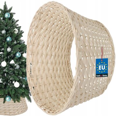 KOTARBAU - SapinOsier Ø60 - Ø60 cm - Biały - Tree Skirt KOTARBAU - SapinOsier Ø60 - Ø60 cm - Biały - Tree Skirt