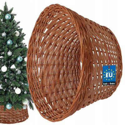 KOTARBAU - Dekoracyjna spódnica choinkowa - Naturalny - Ø45 cm - Tree Skirt KOTARBAU - Dekoracyjna spódnica choinkowa - Naturalny - Ø45 cm - Tree Skirt