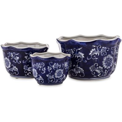 ART Osłonka Kpl.3 Szt. Ceramiczna Wazon Flakon Retro ART Osłonka Kpl.3 Szt. Ceramiczna Wazon Flakon Retro