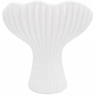 Madex Osłonka Wazon Donica Doniczka Ceramika 27 Cm K333-1 White Madex Osłonka Wazon Donica Doniczka Ceramika 27 Cm K333-1 White