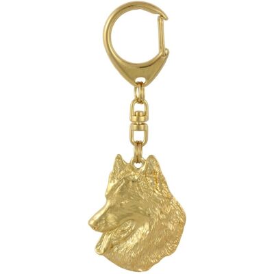 Art-Dog Belgijski Owczarek Podhalański Złoty Brelok - Dekoracja na Torbę - Luksusowy Dodatek Art-Dog Belgijski Owczarek Podhalański Złoty Brelok - Dekoracja na Torbę - Luksusowy Dodatek