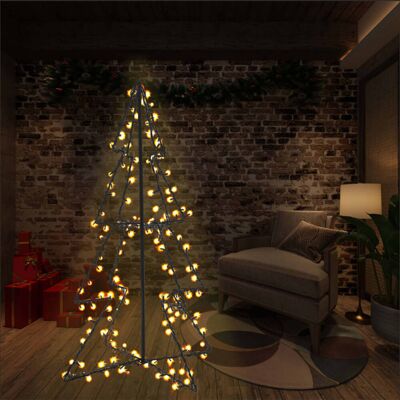VMP Ozdoba świąteczna LED w kształcie choinki, 160 LED, 78x120 cm VMP Ozdoba świąteczna LED w kształcie choinki, 160 LED, 78x120 cm