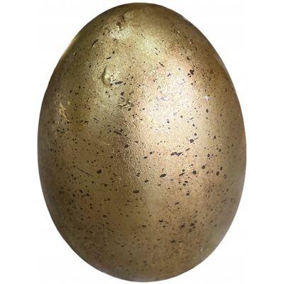 Inny producent OZDOBA WIELKANOCNA JAJO WIELKANOCNE JAJKO DEKORACYJNE ZŁOTE 17 CM Inny producent OZDOBA WIELKANOCNA JAJO WIELKANOCNE JAJKO DEKORACYJNE ZŁOTE 17 CM