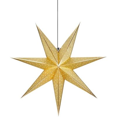 Ozdoba wisząca świetlna Gwiazda 45cm złoty GLITTER 705791 Markslojd Ozdoba wisząca świetlna Gwiazda 45cm złoty GLITTER 705791 Markslojd