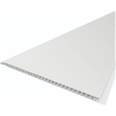Panele Ścienne Pcv Dekoracyjne Vilo (4szt) 25cm/2,65m Motivo Biały Połysk Panele Ścienne Pcv Dekoracyjne Vilo (4szt) 25cm/2,65m Motivo Biały Połysk