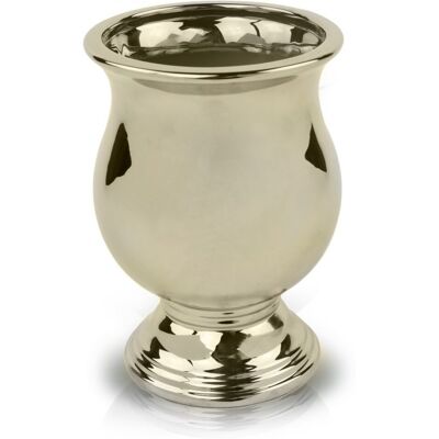 POLNIX Pamiątka Po Zwierzaku – Wazon Złoty Ceramiczny 21 Cm POLNIX Pamiątka Po Zwierzaku – Wazon Złoty Ceramiczny 21 Cm