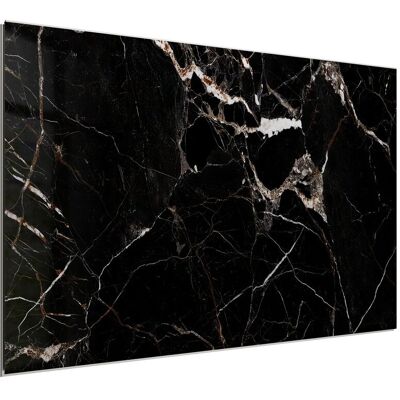 Panel ścienny dekoracyjny SPC WALL Marbet Design 40x70 cm Carrara black & brown glossy 10 szt. Panel ścienny dekoracyjny SPC WALL Marbet Design 40x70 cm Carrara black & brown glossy 10 szt.