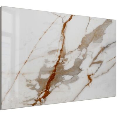 Panel ścienny dekoracyjny SPC WALL Marbet Design 40x70 cm Carrara white & brown glossy 10 szt. Panel ścienny dekoracyjny SPC WALL Marbet Design 40x70 cm Carrara white & brown glossy 10 szt.