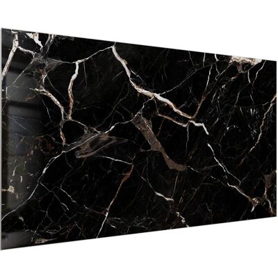 Panel ścienny dekoracyjny SPC WALL Marbet Design 60x120 cm Carrara black & brown glossy 5 szt. Panel ścienny dekoracyjny SPC WALL Marbet Design 60x120 cm Carrara black & brown glossy 5 szt.