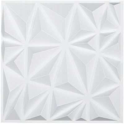 Vevor Panele Ścienne 3d - Białe Diamenty 2.97 M² Vevor Panele Ścienne 3d - Białe Diamenty 2.97 M²