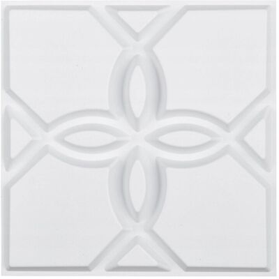 Vevor Panele Ścienne 3D - Białe Kwiaty 2.97 m² Vevor Panele Ścienne 3D - Białe Kwiaty 2.97 m²