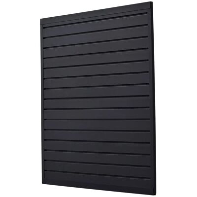 Vevor Panele ścienne PVC 120x120 cm modułowe czarne do garażu i wystaw Vevor Panele ścienne PVC 120x120 cm modułowe czarne do garażu i wystaw