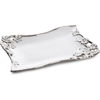 Patera dekoracyjna, EUROFIRANY, Karin, 36x26x4 cm Patera dekoracyjna, EUROFIRANY, Karin, 36x26x4 cm