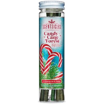 Colonial Candle Patyczki Zapachowe Na Choinkę Scentsicles 6 Szt - Candy Cane Forest Colonial Candle Patyczki Zapachowe Na Choinkę Scentsicles 6 Szt - Candy Cane Forest