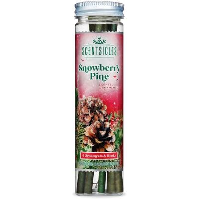 ScentSicles - Snowberry Pine - Zapach Snowberry Pine - Zestaw 6 - Patyczek zapachowy ScentSicles - Snowberry Pine - Zapach Snowberry Pine - Zestaw 6 - Patyczek zapachowy