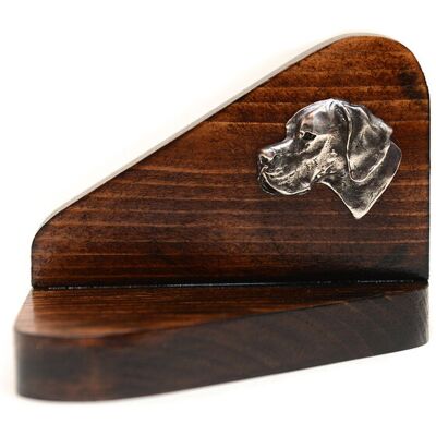 Pointer I - drewniany świecznik z psem, podstawka pod tealight, miejsce pamięci psa marki Art-Dog Pointer I - drewniany świecznik z psem, podstawka pod tealight, miejsce pamięci psa marki Art-Dog