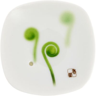 Nippon Kodo Porcelanowa Podstawka Na Kadzidło - Pęd Paproci Nippon Kodo Porcelanowa Podstawka Na Kadzidło - Pęd Paproci