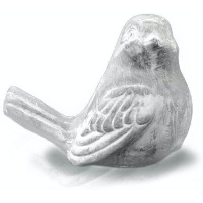 POLNIX Ptaszek Betonowy Szary Figurka 7x9 Cm POLNIX Ptaszek Betonowy Szary Figurka 7x9 Cm