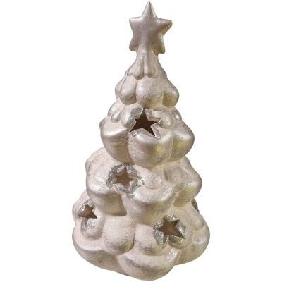 Nelino Ręcznie Wykonana Ceramiczna Choinka Lampion LED / Świecznik Nelino Ręcznie Wykonana Ceramiczna Choinka Lampion LED / Świecznik