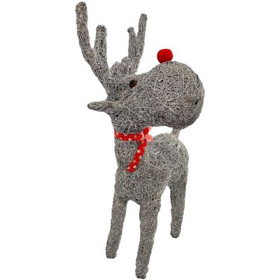 Inny producent Renifer świecący LED ozdoba świąteczna dekoracja duża figurka 80 cm Inny producent Renifer świecący LED ozdoba świąteczna dekoracja duża figurka 80 cm