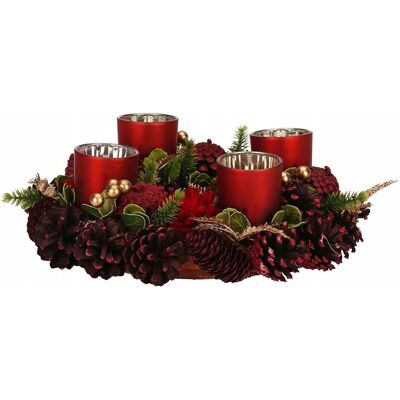 Zwilling RITUALI DOMESTICI QUASIROSSO Zestaw 4 świeczek tealight Zwilling RITUALI DOMESTICI QUASIROSSO Zestaw 4 świeczek tealight
