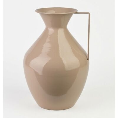 Mondex ROGER Wazon 15,7x25x37cm beżowy Mondex ROGER Wazon 15,7x25x37cm beżowy