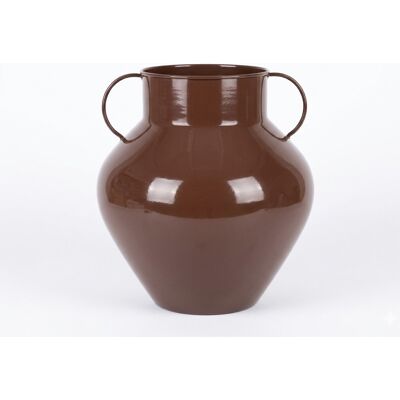 Mondex ROGER Wazon 18,5x31x34cm czekoladowy Mondex ROGER Wazon 18,5x31x34cm czekoladowy