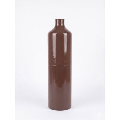 Mondex ROGER Wazon 8,5x22x81cm czekoladowy Mondex ROGER Wazon 8,5x22x81cm czekoladowy