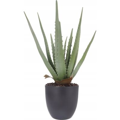 JUMI Roślina Sztuczna Aloes W Doniczce 45 Cm Wysokości Zielona Jak Żywa Ozdoba JUMI Roślina Sztuczna Aloes W Doniczce 45 Cm Wysokości Zielona Jak Żywa Ozdoba