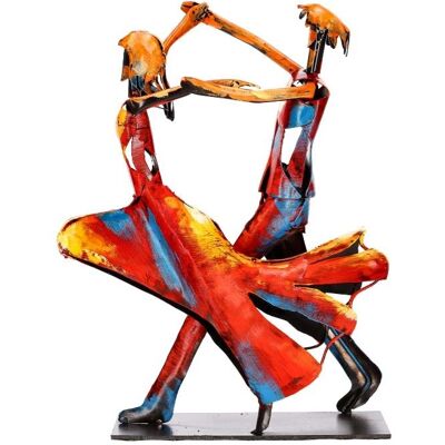 Rustykalne Uchwyt Rzeźba figurka metalowa TANIEC Rustykalne Uchwyt Rzeźba figurka metalowa TANIEC