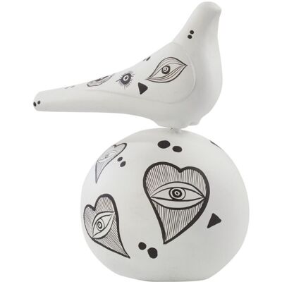 Inny producent Rzeźba Small Dove On Sphere Eye White CC DESIGN Inny producent Rzeźba Small Dove On Sphere Eye White CC DESIGN
