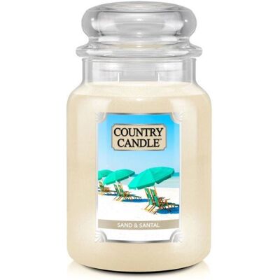 Country Candle Sand & Santal Świeca zapachowa 737g Country Candle Sand & Santal Świeca zapachowa 737g